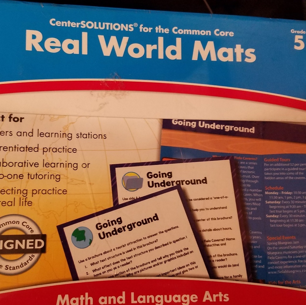 Real world mats for grade 5